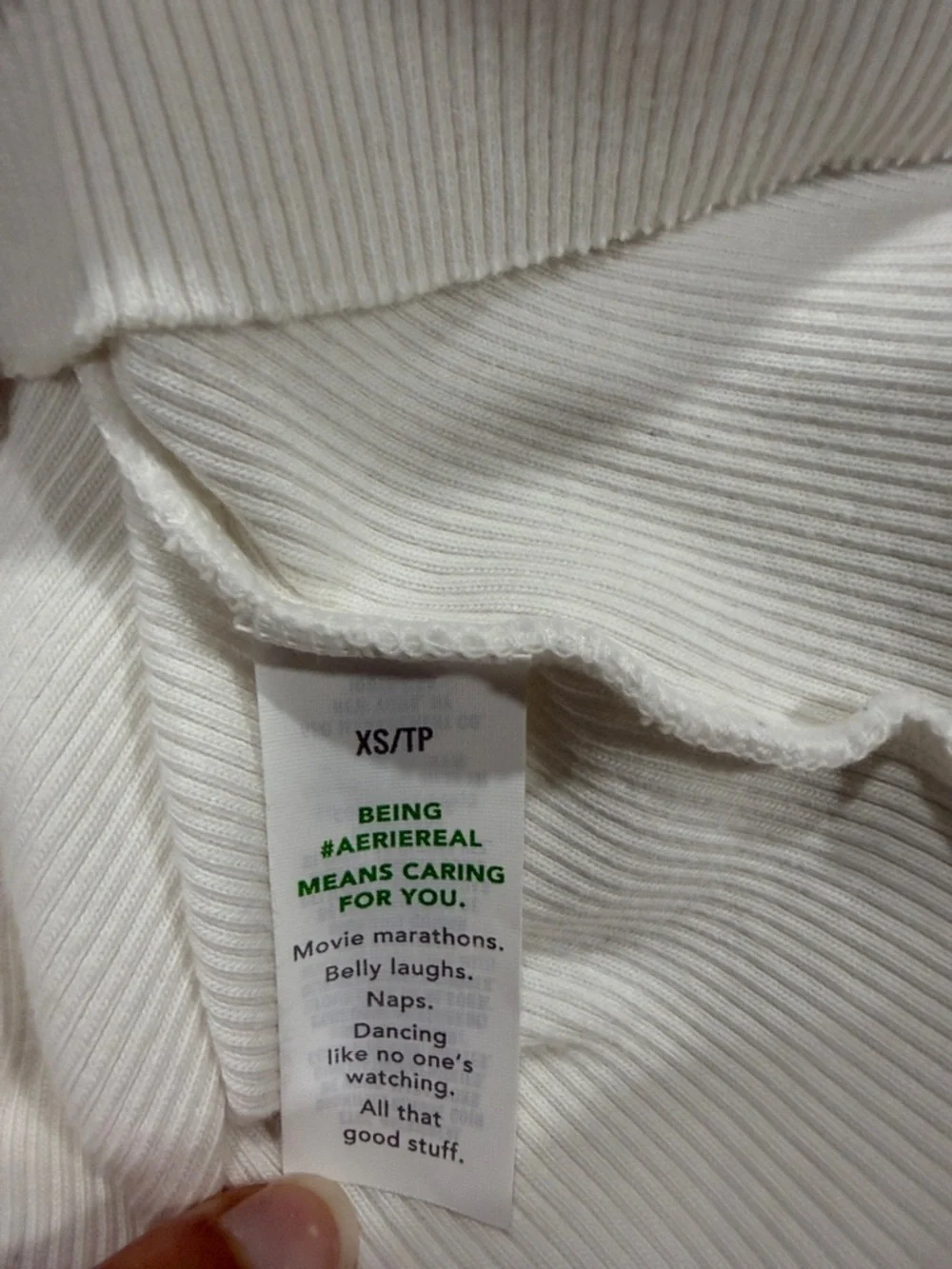 aerie Ribbed Tank - Picture 4 of 4